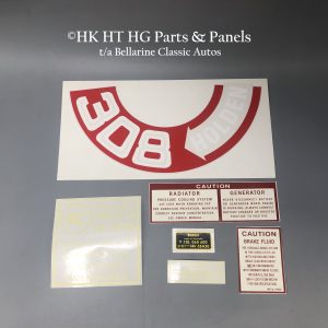 308 HT HG Decal set