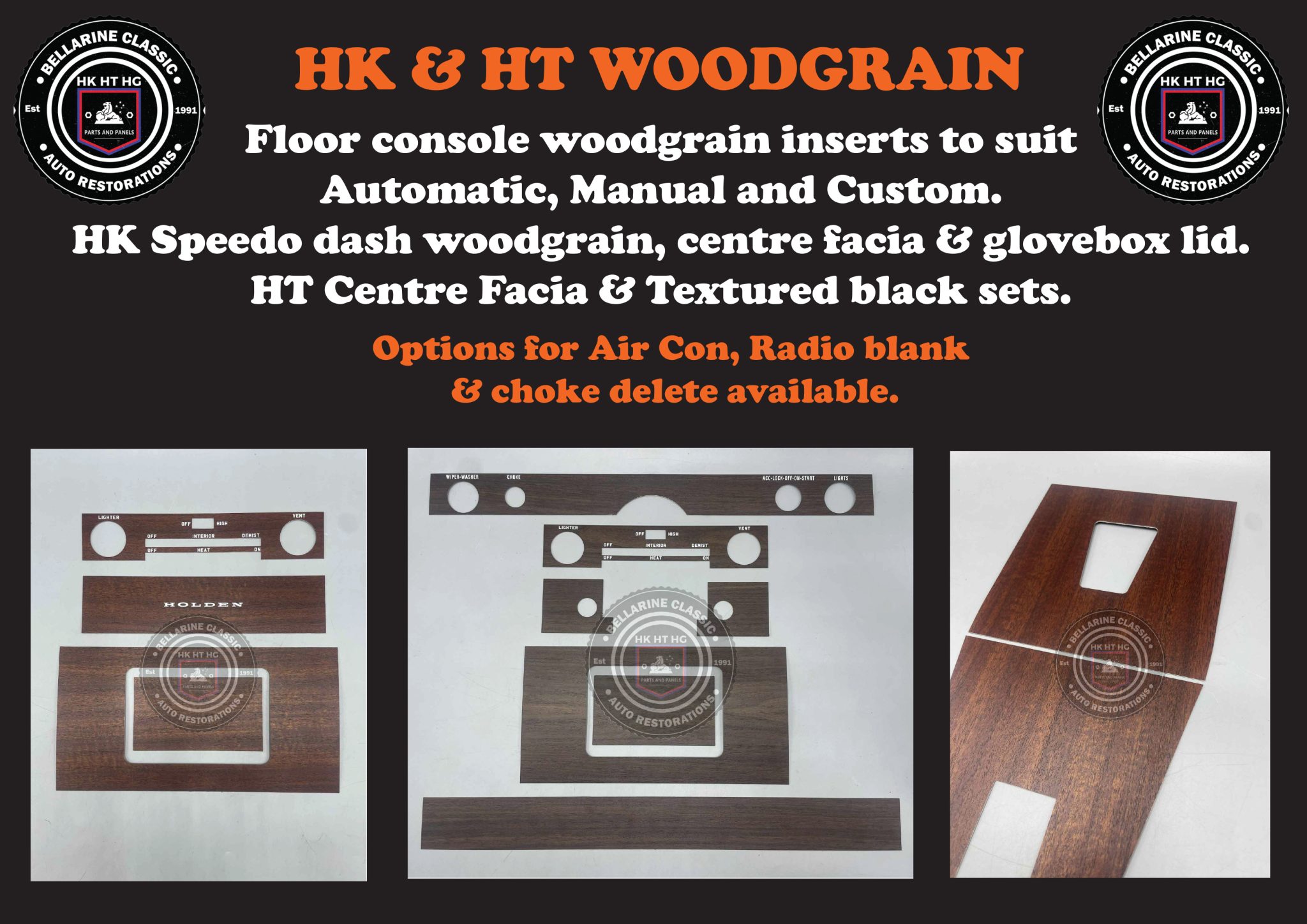 Home Page - HK HT HG Parts & Panels